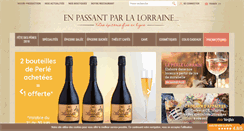 Desktop Screenshot of enpassantparlalorraine.fr